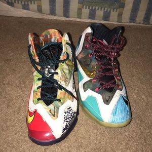Nike “what the Lebron” basketball shoes